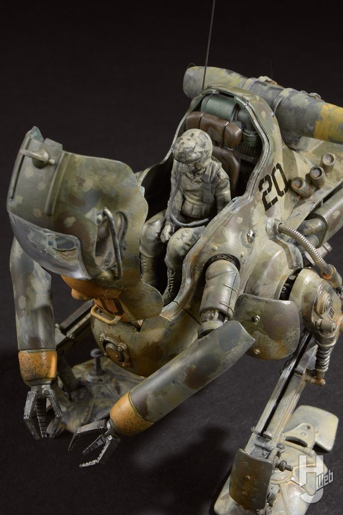 マシーネン横山宏製作「ガングール」コクピット