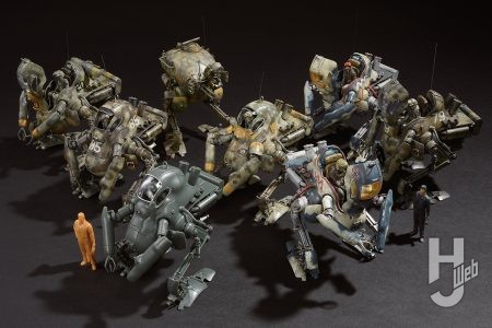 個展開催中の横山宏とMAX渡辺が海洋堂1/35カングール徹底攻略!! 超絶作例とフォトストーリーをお見逃しなく!【Ma.K in SF3D】