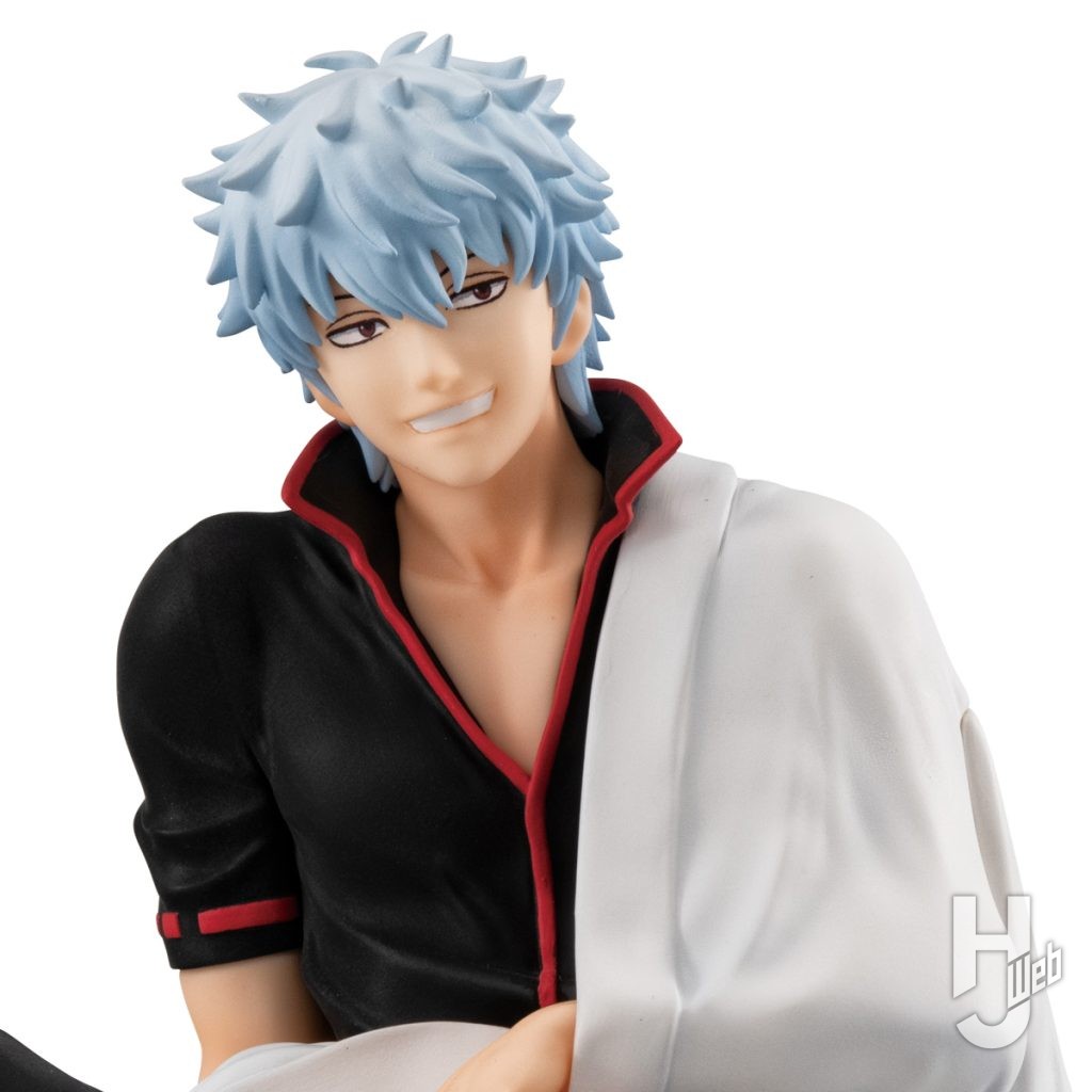 坂田銀時のてのひらサイズフィギュアのアップ画像