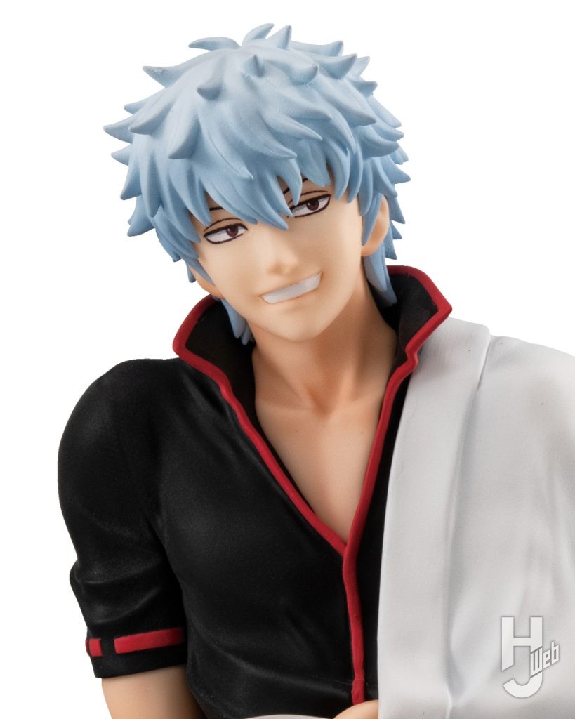 坂田銀時のてのひらフィギュアのアップ画像