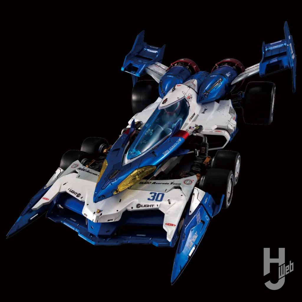 スーパーアスラーダ01のフィギュアのサーキットモードの画像