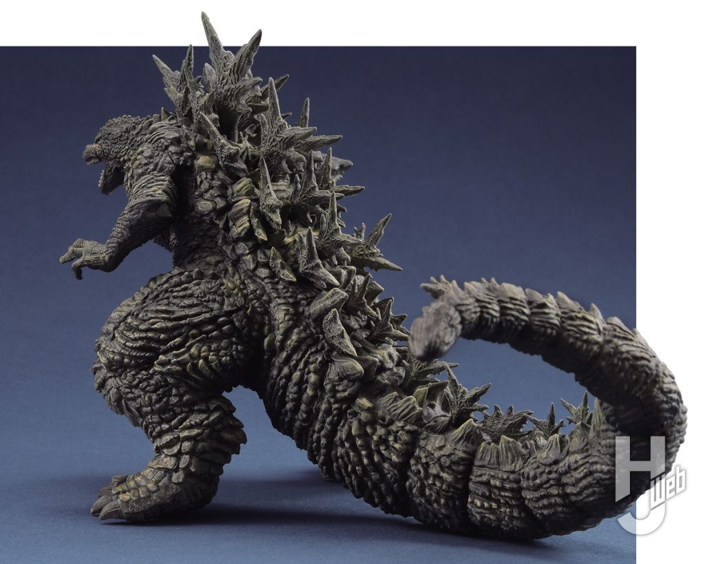ゴジラの背面全体画像