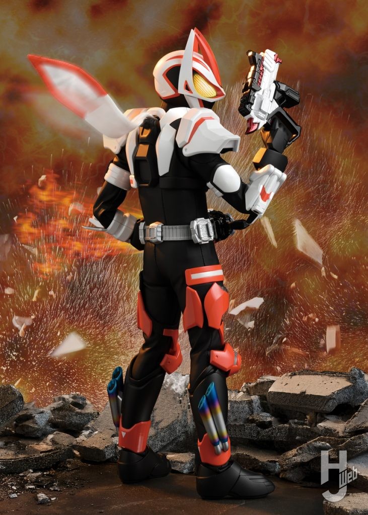 仮面ライダーギーツの可動フィギュアのメイン画像