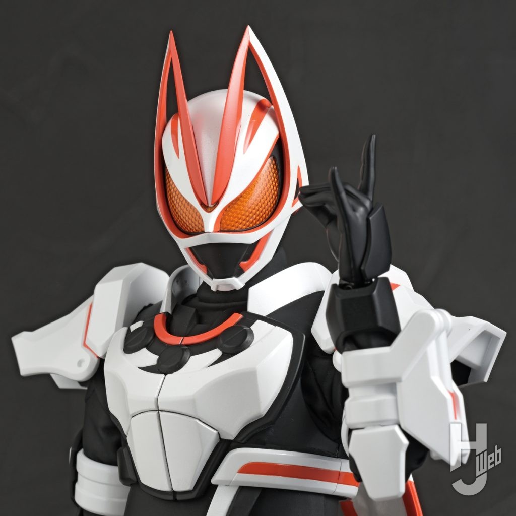 仮面ライダーギーツの可動フィギュアのアップ画像その1