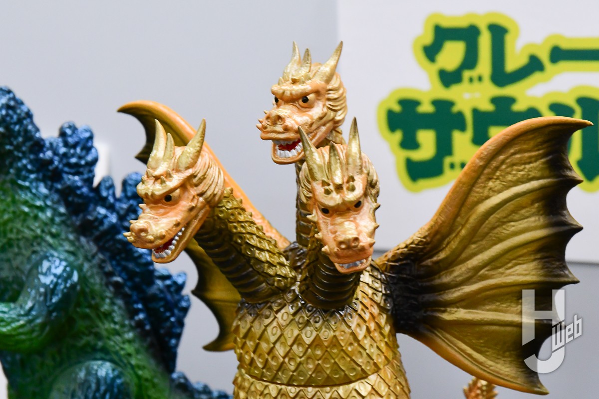 Gザウルスシリーズ「キングギドラ」POSE+「超竜神」、デフォ Gザウルスシリーズ「キングギドラ」POSE+「超竜神」、デフォ