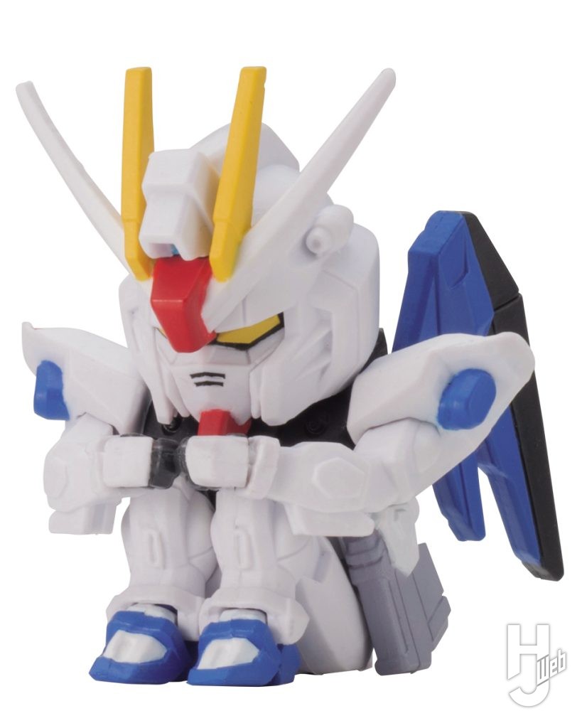 フリーダムガンダムのまちぼうけミニチュアフィギュアの画像