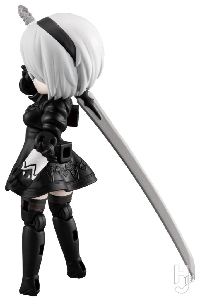 デスクトップアーミーの2Bのフィギュアの全体画像その2