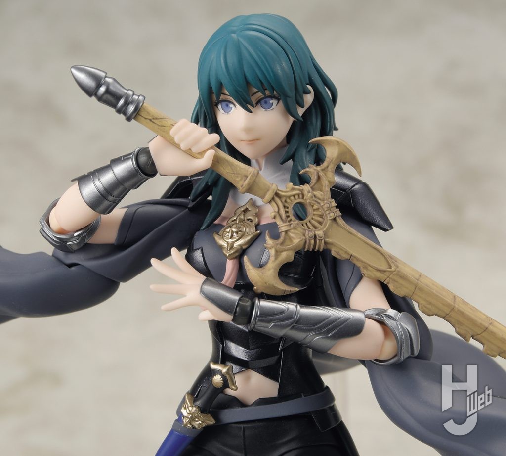 ベレスの可動フィギュアの上半身アップ画像