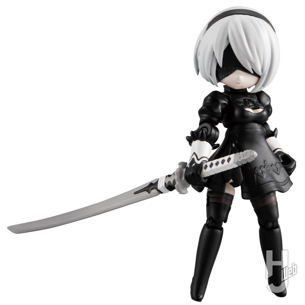 デスクトップアーミーの2Bのフィギュアの全体画像その4