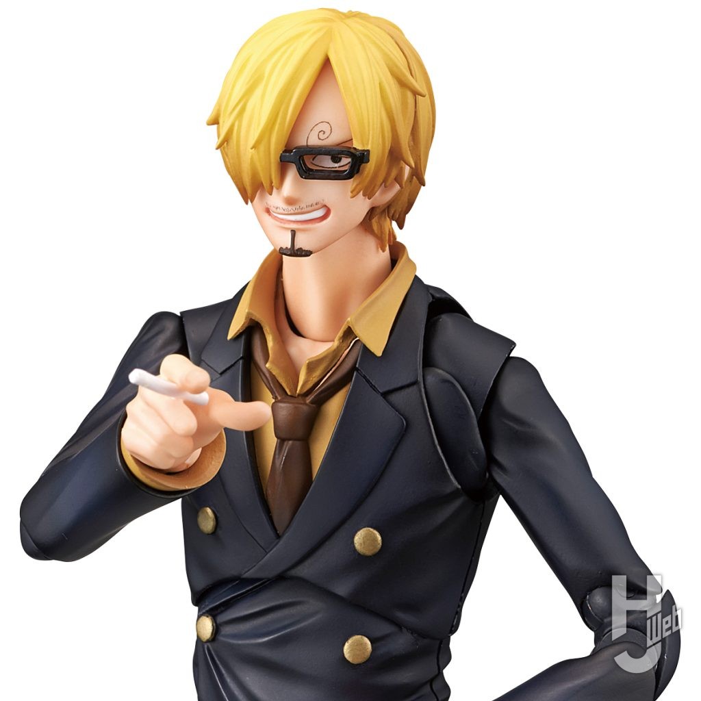 サンジのアクションフィギュアのアップ画像その3