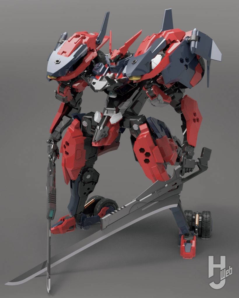 ヴェローチェ改のプラモデルのメイン画像