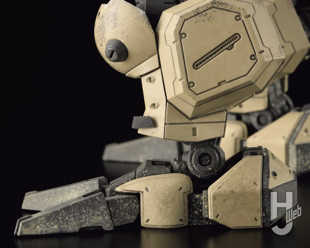 ゼニスVのプラモデルのアップ画像その5