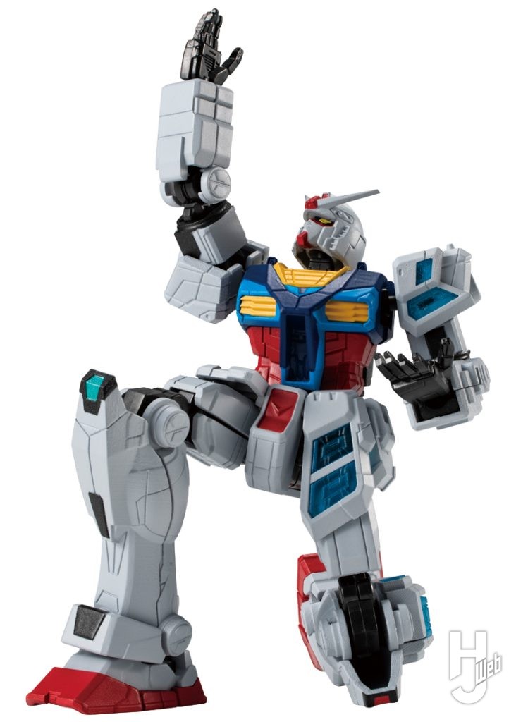 大坂・関西万博ガンダムの食玩フィギュアの全体画像その3