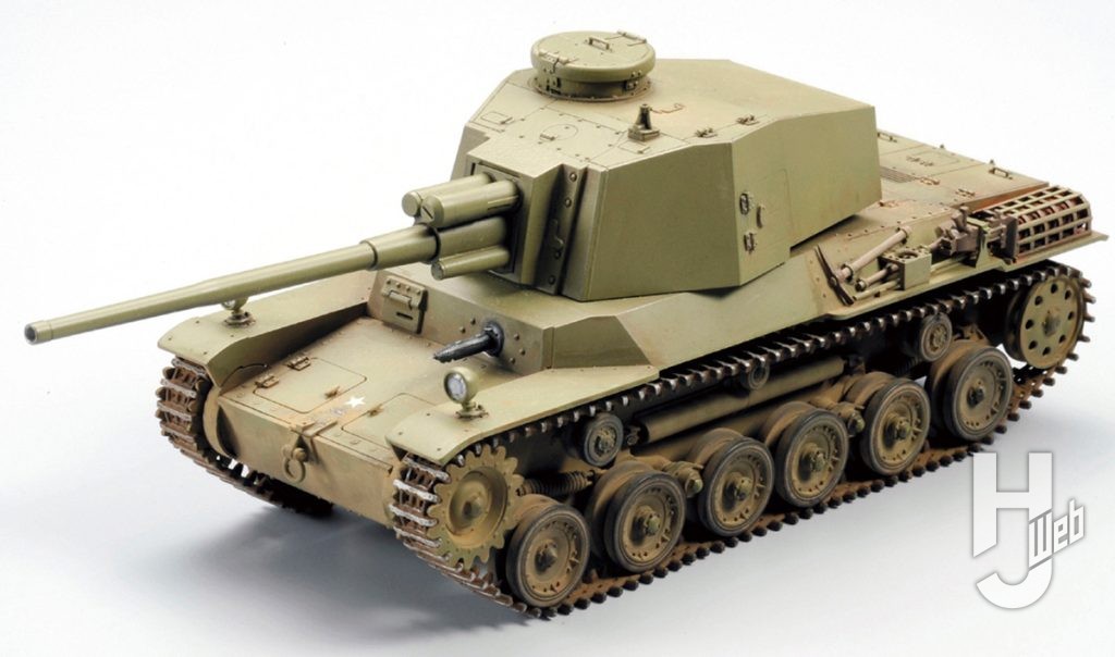 帝国陸軍 三式中戦車[チヌ] 長砲身型
