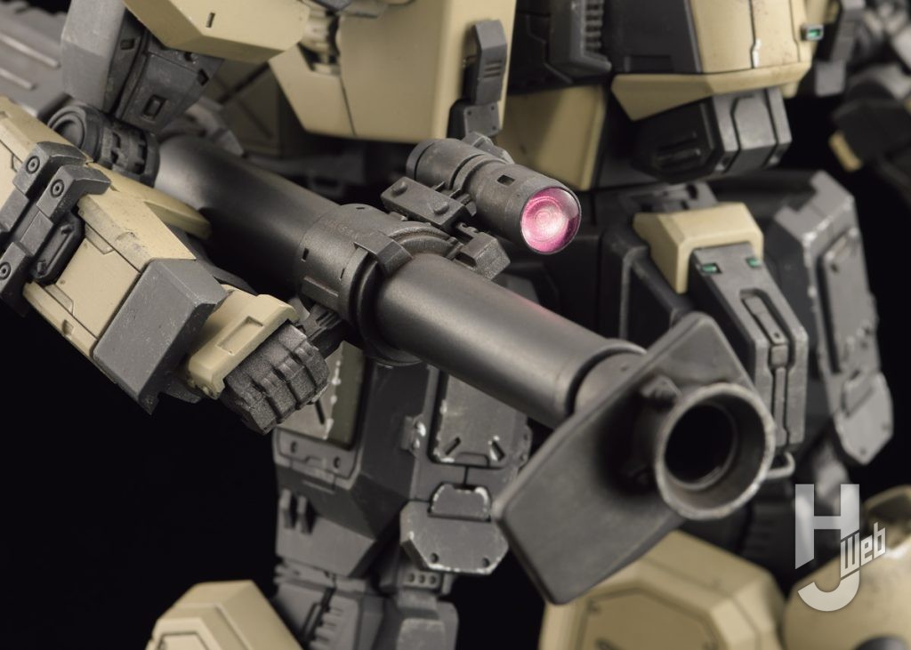 ゼニスVのプラモデルのアップ画像その8