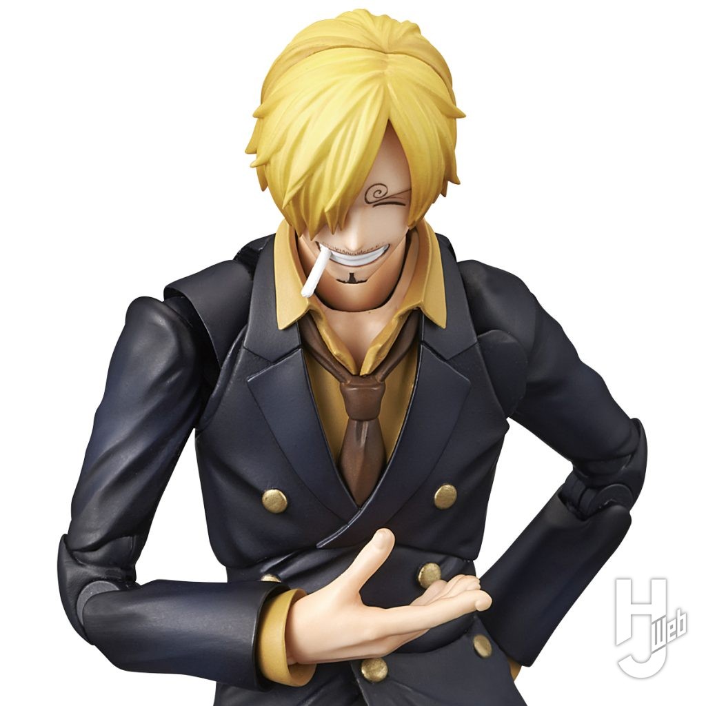 サンジのアクションフィギュアのアップ画像その2