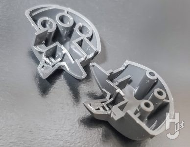 てつお製作「重號丸」頭部製作途中