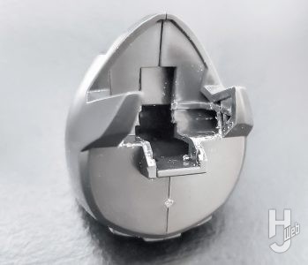 てつお製作「重號丸」頭部製作途中2