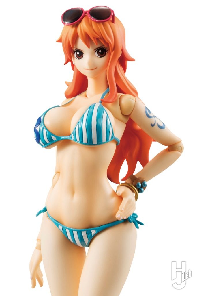ナミのアクションフィギュアのアップ画像その1