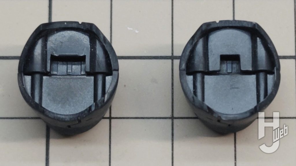 PLAMAX ファイヤーバルキリーの上腕パーツの後ハメ加工の画像