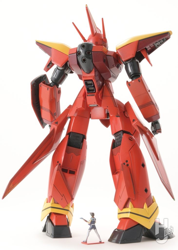 PLAMAX ファイヤーバルキリーの背面の全体画像
