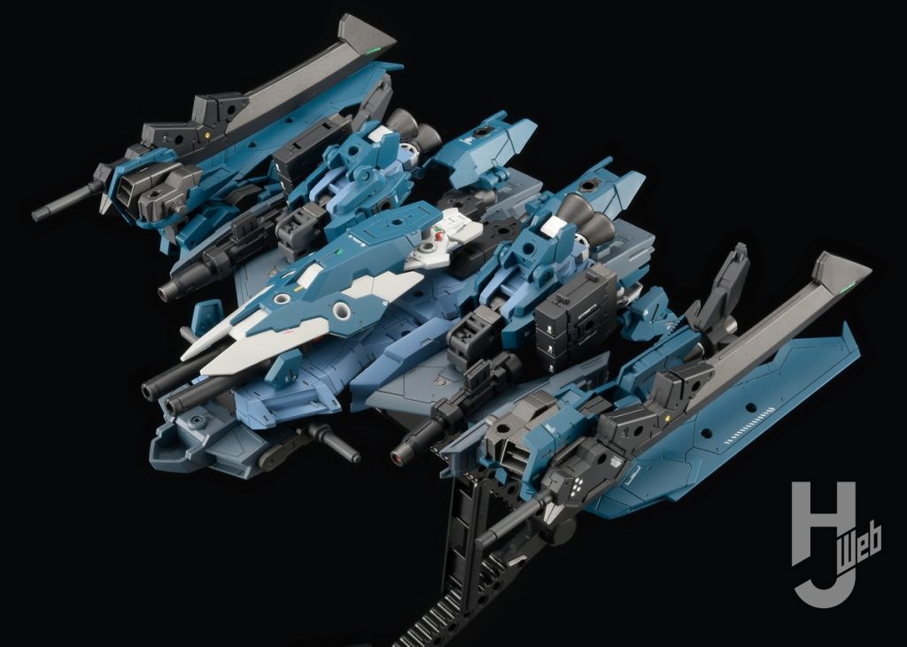 エグザビークルのプラモデルの全体画像その4
