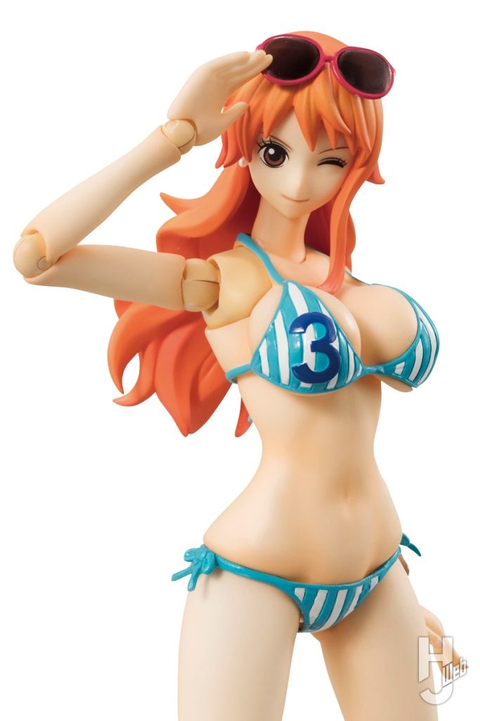 ナミのアクションフィギュアのアップ画像その2