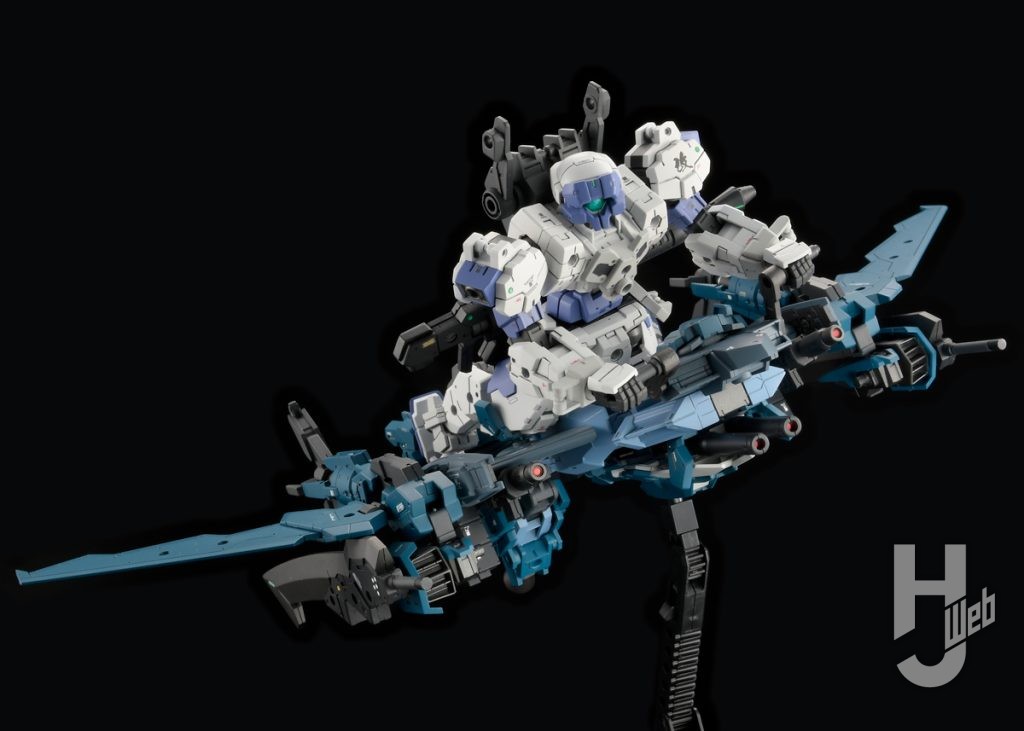 エグザビークルのプラモデルの全体画像その5