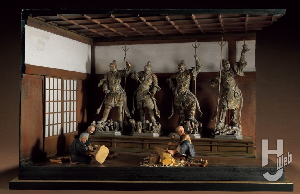 ARTPLA四天王像作例