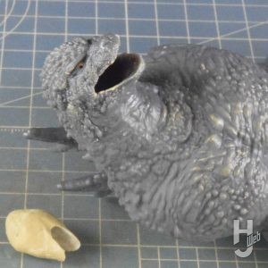 躍動（ポージング） ゴジラ（2023）製作過程1