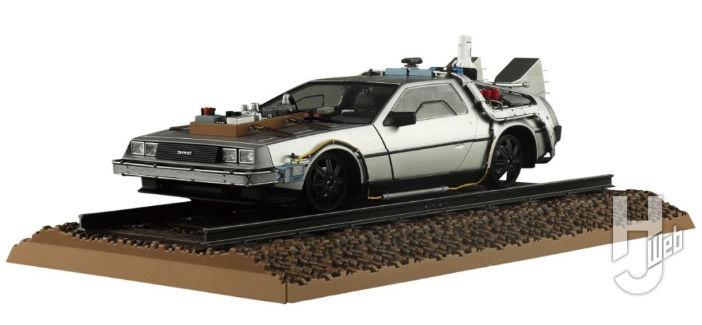 1/24 バック・トゥ・ザ・フューチャー PartⅢタイムマシン レイルロード