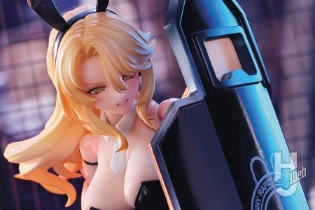 肉感的なボディラインが特徴のバニーな守護者「エレーナ」の可動フィギュアが登場!「バニーラピッドアクションスクワッド」第2弾!【Sushing】