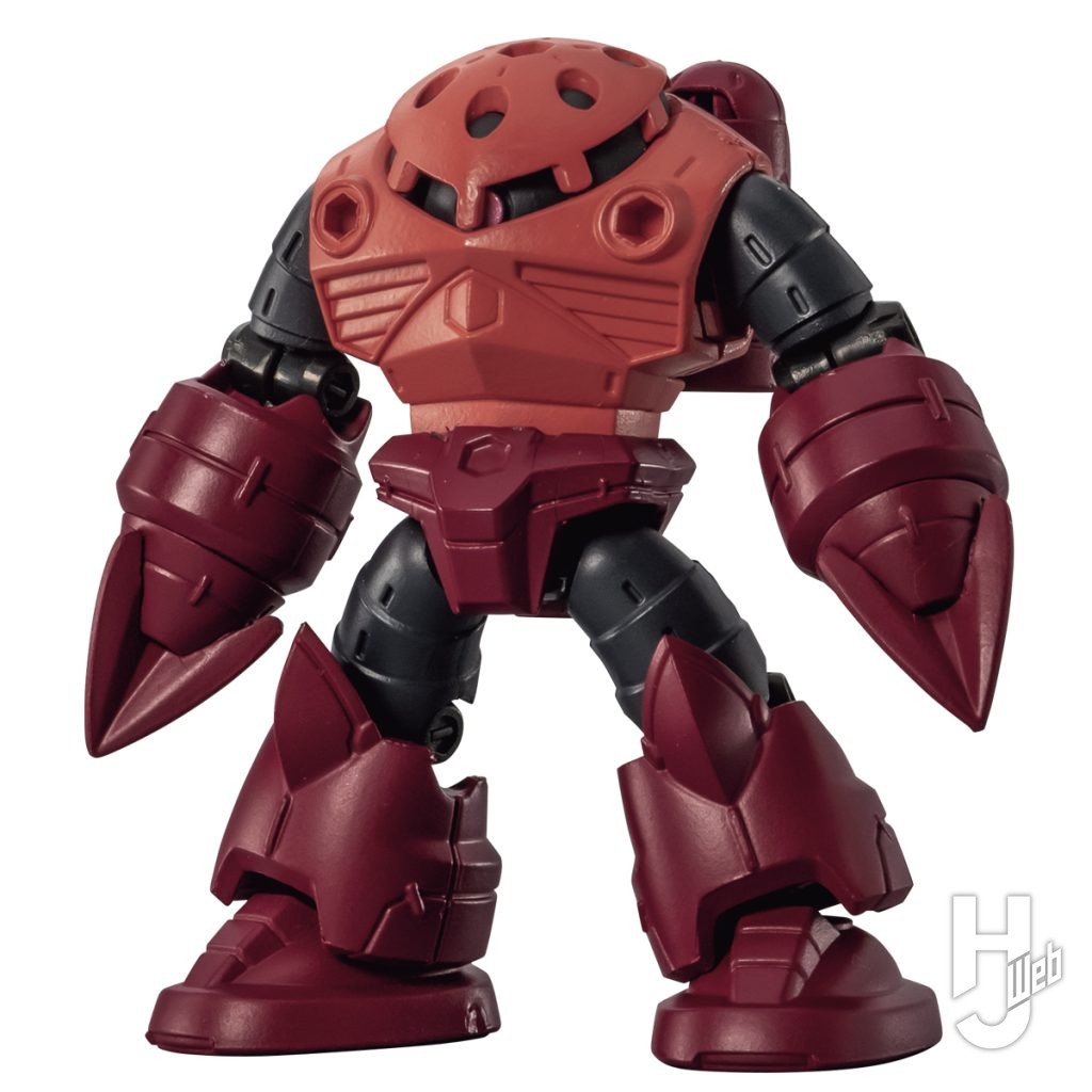 シャア専用ズゴックのミニチュアフィギュアの画像