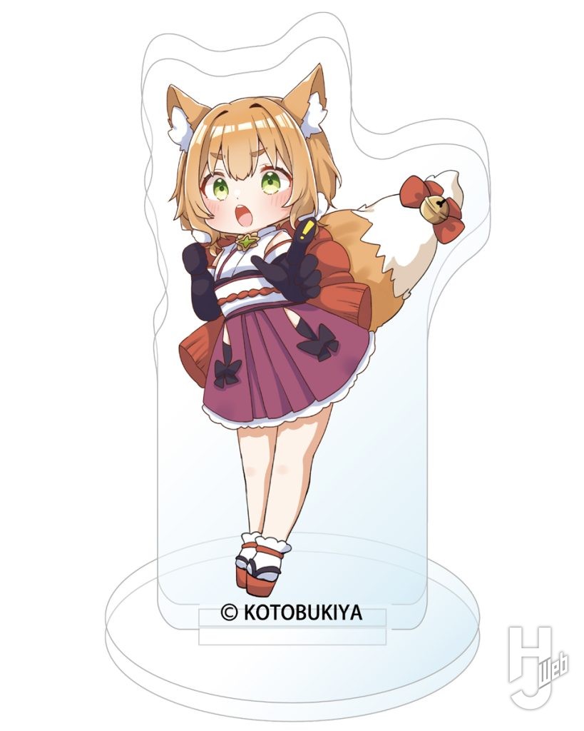 コトブキヤくじB賞のアクリルスタンドの画像その3