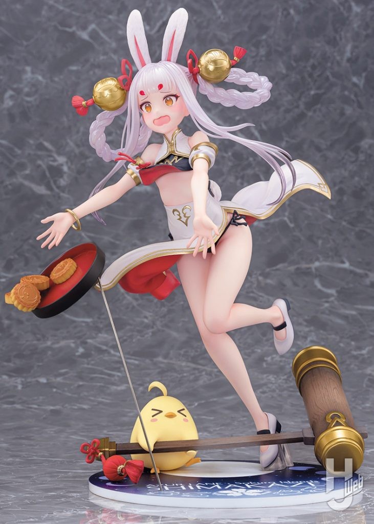 フィギュア新製品「島風 あわてんぼうな月兎」の全体画像