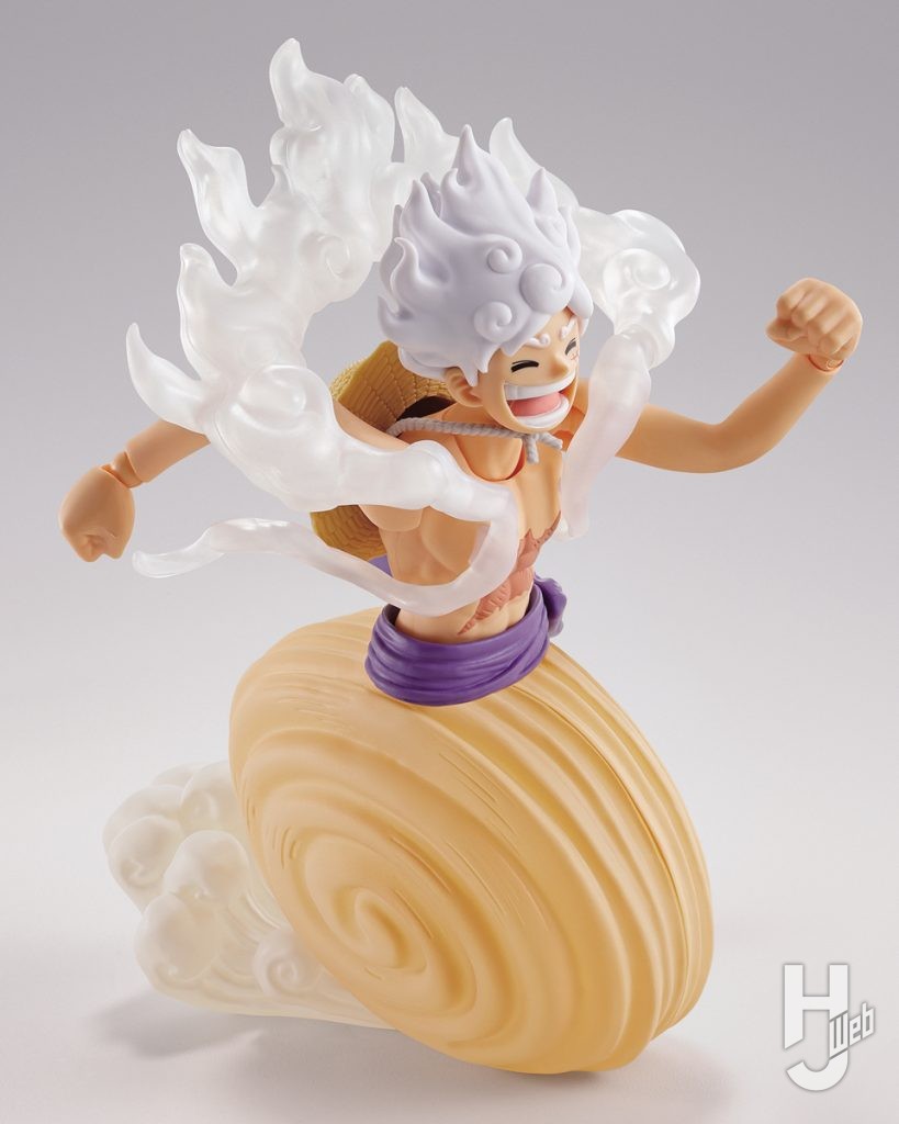 ギア5モンキー・D・ルフィの可動フィギュアの全体画像その2