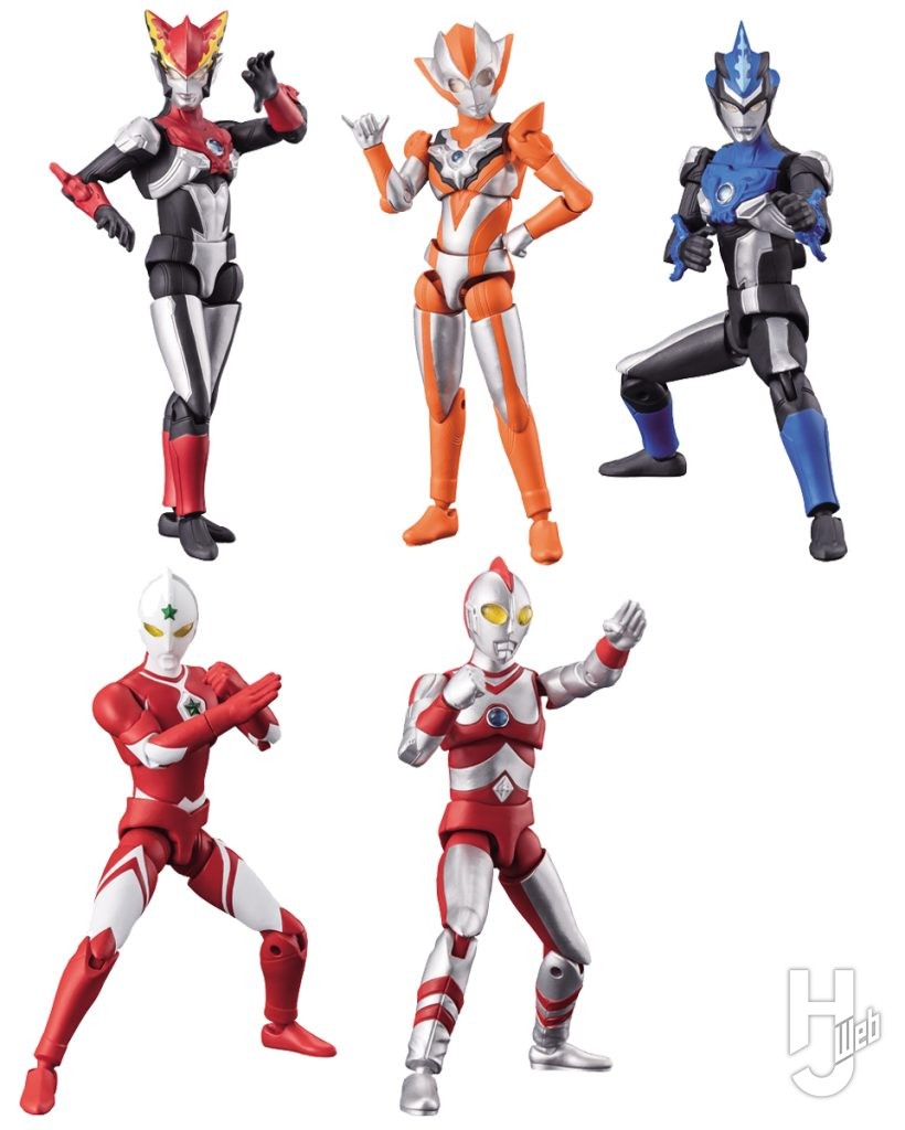 ウルトラマンの食玩フィギュアの画像
