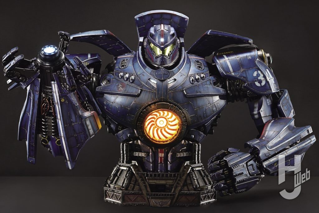 ジプシー・デンジャーのバストアップフィギュアのメイン画像