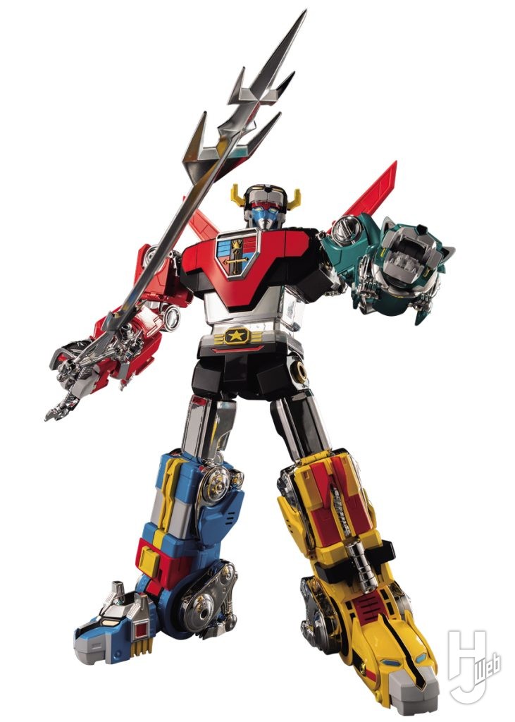 ボルトロンの可動フィギュアのメイン画像