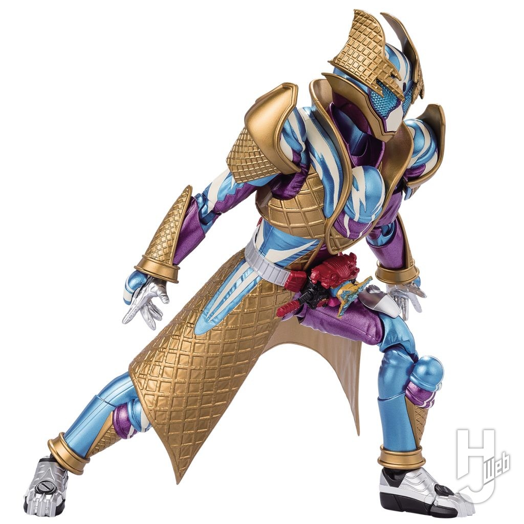 仮面ライダーガヴブリザードソルベフォームの可動フィギュアのイメージ画像その1