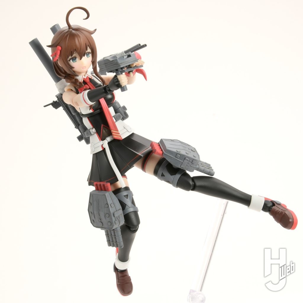 時雨改三のプラモデルの全体画像4