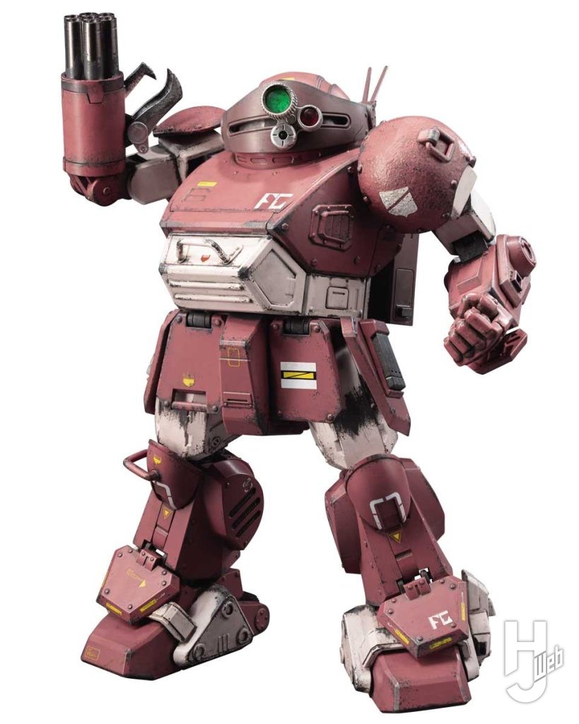 ブルーティッシュドッグの可動フィギュアの画像