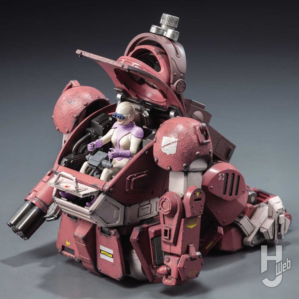 ブルーティッシュドッグの可動フィギュアの全体画像