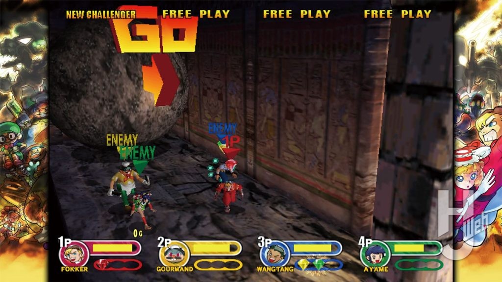 「カプコン-ファイティングコレクション2」収録パワーストーン2