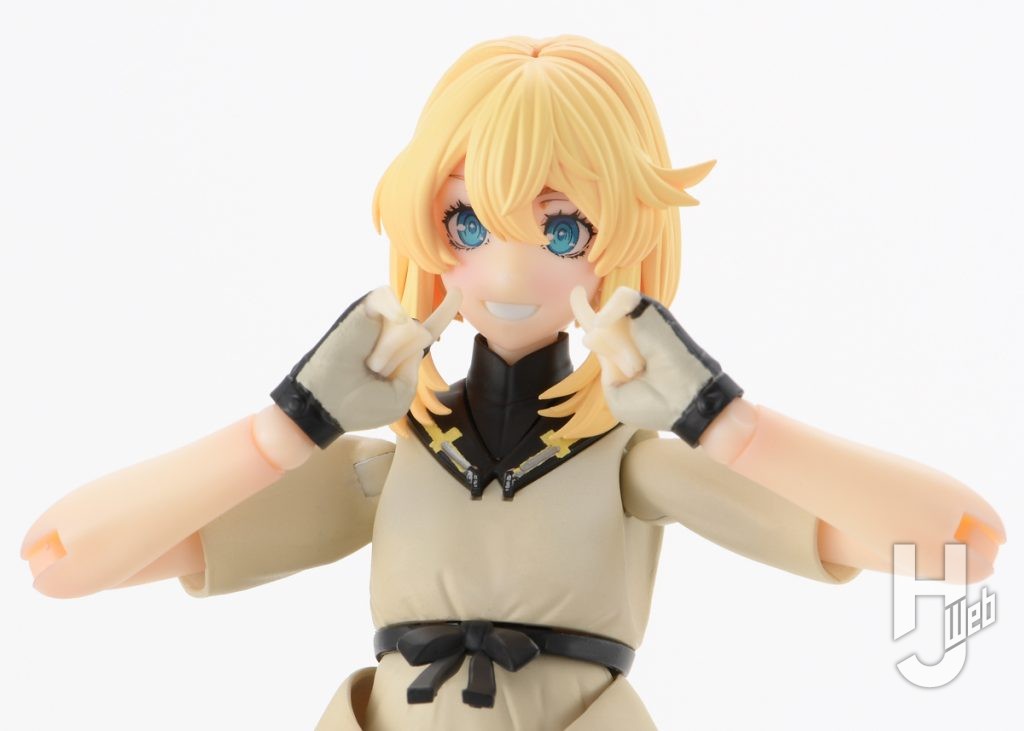 ブリジットのプラモデルのアップ画像その3