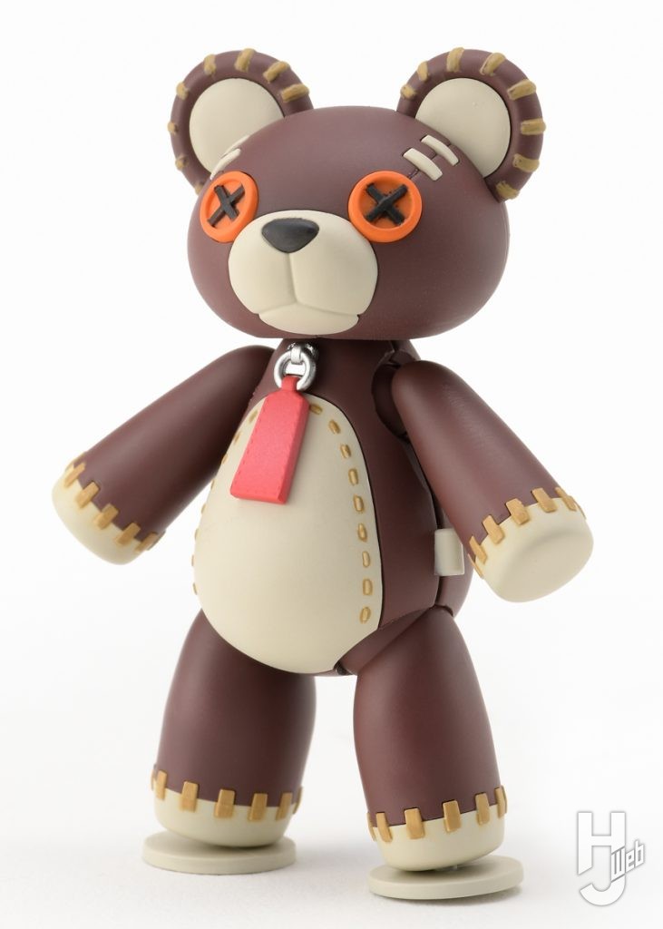 ブリジットのプラモデルの付属品のくまのぬいぐるみの画像その1