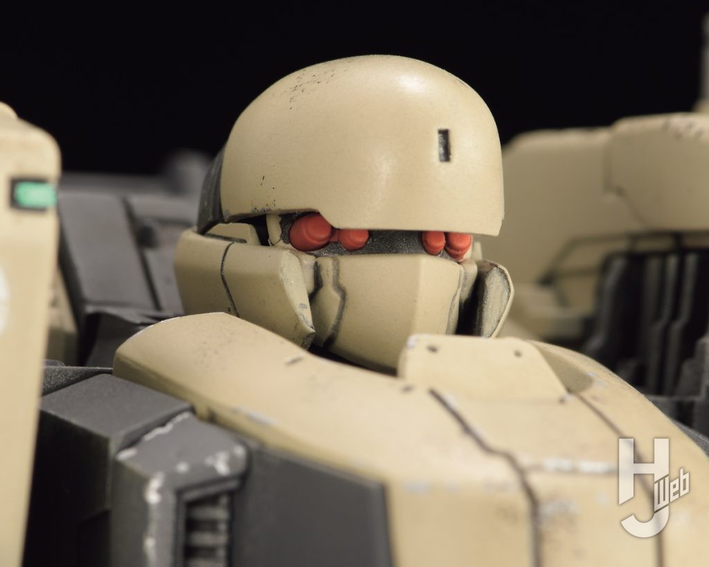 ゼニスVのプラモデルのアップ画像その4