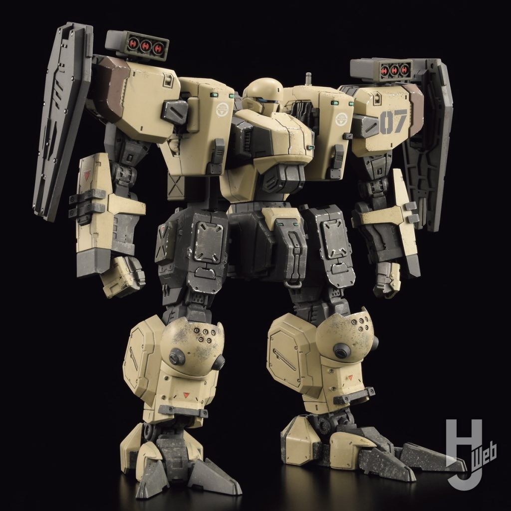 ゼニスVのプラモデルの全体画像その2