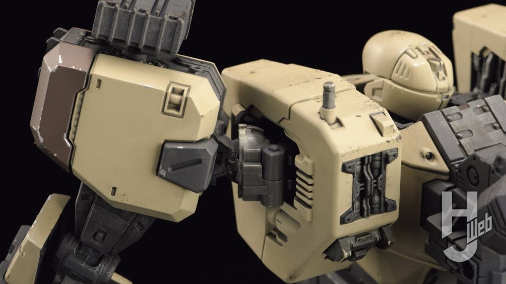 ゼニスVのプラモデルのアップ画像その6