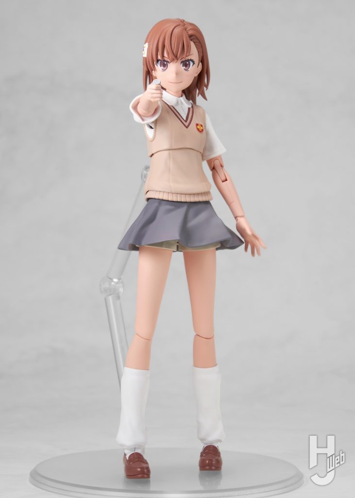 御坂美琴のプラモデルの商品画像